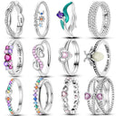 Luminous Firefly Ring Silver