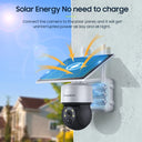 SHIWOJIA 5W 4G Solar Camera Wifi TUYA Smart Outdoor Camera