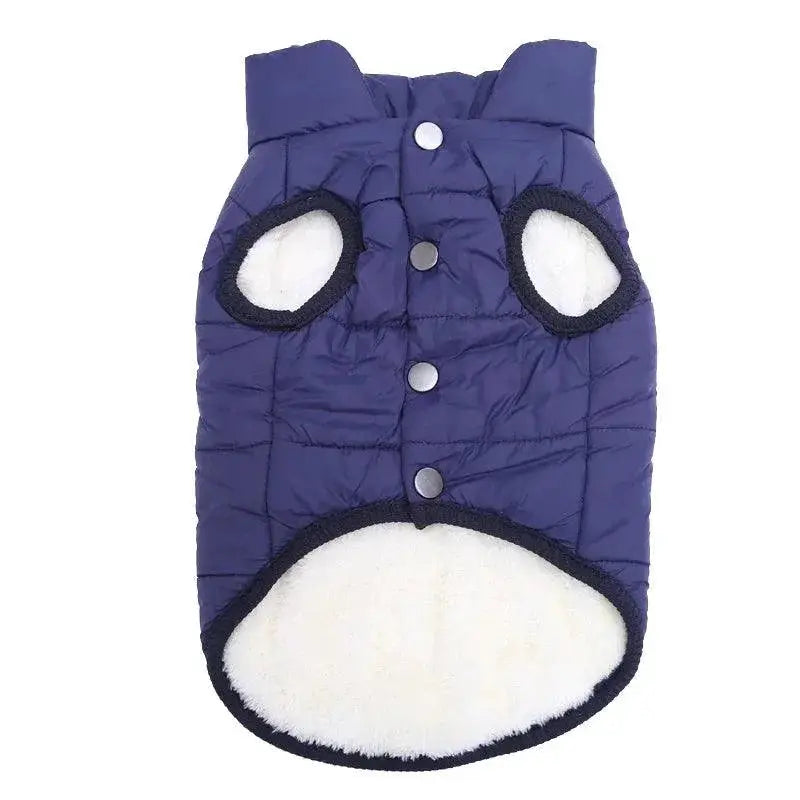 Warm Fleece Dog Coat For All Breeds Stylish Winter Vest