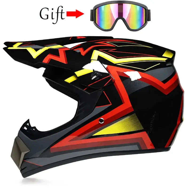 Orz Off Road Racing Moto Helmet — product view 19