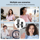 Wireless Lavalier Mic - Plug and Play Recording