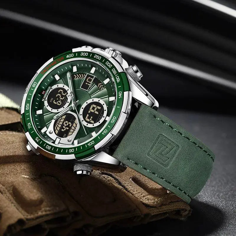 Sports Chronograph Watch Waterproof Timepiece for Active Use