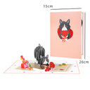 3D Animals Pop-up Cards: Butterflies, Unicorns, Cats Gifts
