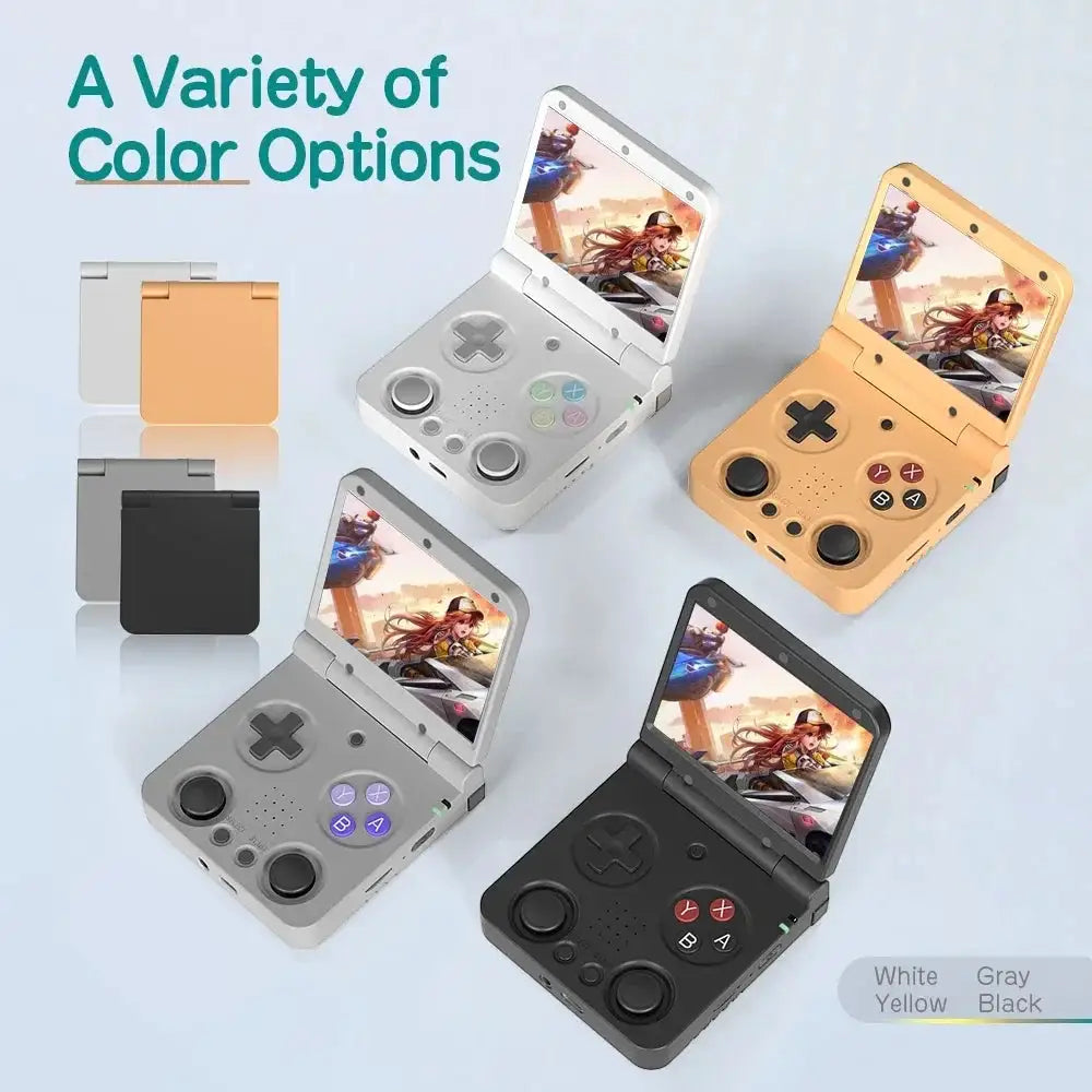 Miyoo Flip V2 Retro Handheld Console — White United States 64G(4K Games) — product view 2