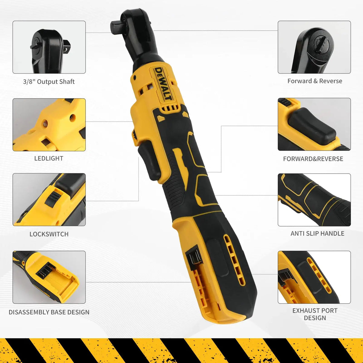 Dewalt 20V Right Angle Brushless Ratchet