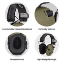 Tactical Electronic Shooting Earmuffs for Hearing Protection