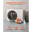Hvac Vacuum Pump And Gauge Set