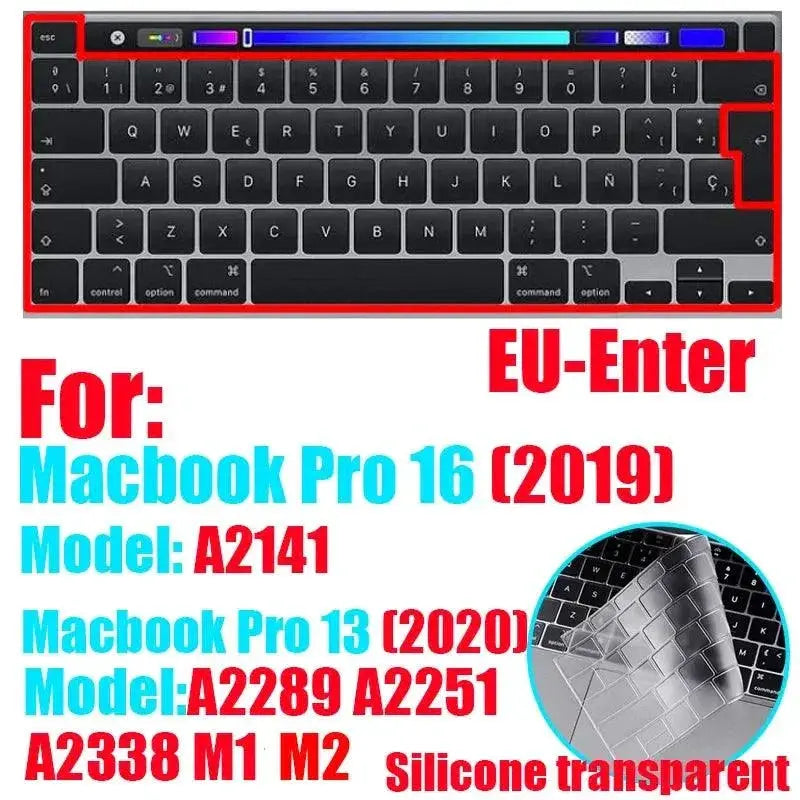Dust-Proof Keyboard Cover for MacBook — product view 19