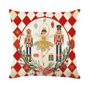 Cozy Linen Pillow Cover for Winter Decor