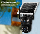 Solar Outdoor Security Camera With 6MP Dual Lens PTZ
