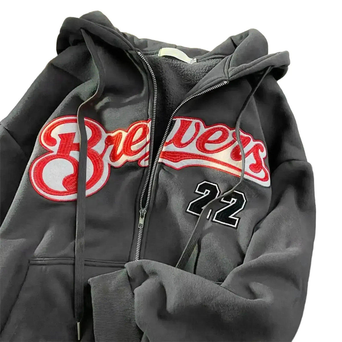 Cozy Embroidered Hoodie for Women Winter — product view 1