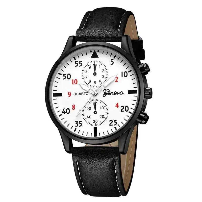 Luxury Brown Leather Men's Sports Watches Collection
