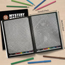 Mystery Mosaics Color By Number - Stress Relief