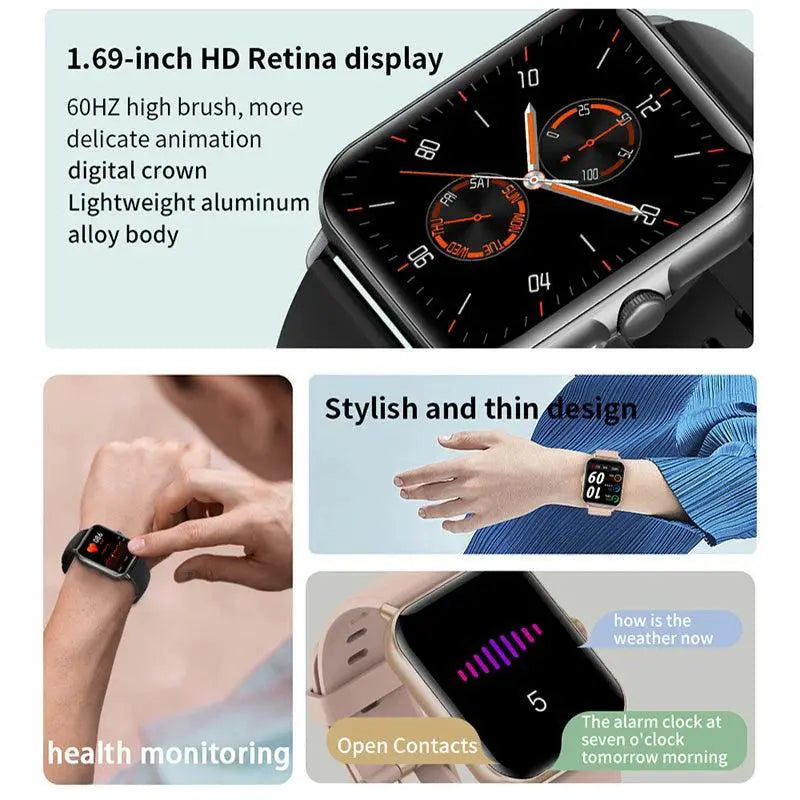 Health And Music Smartwatch Ultimate Activity Tracker Device