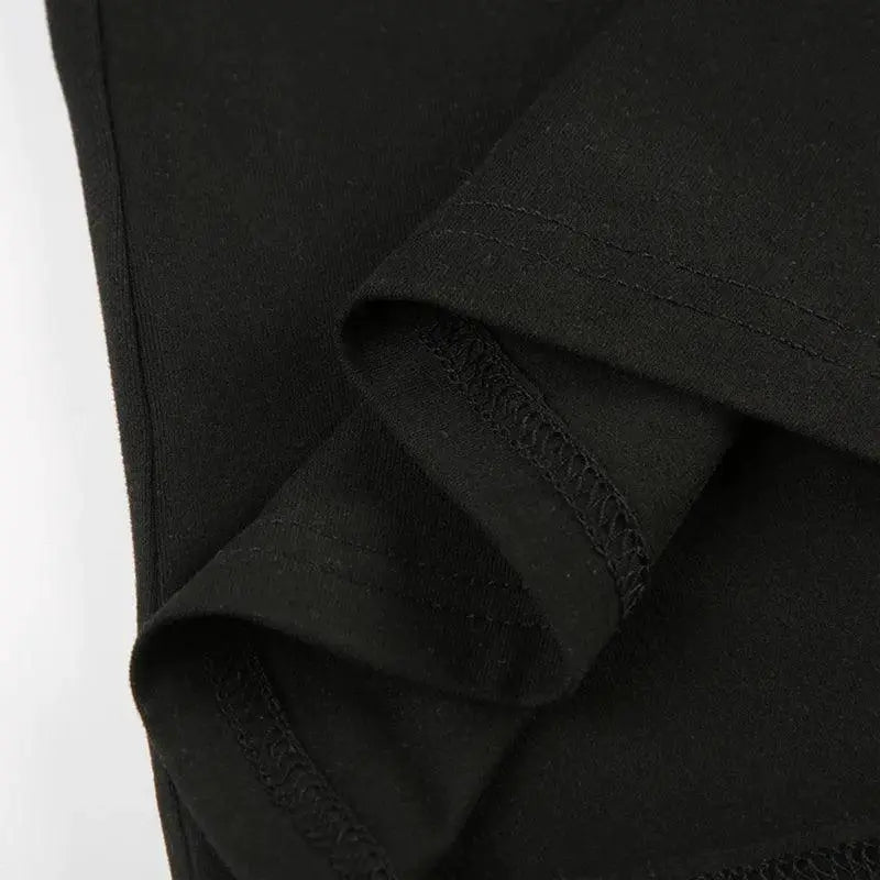 Sweetown Black Strapless Elegant Long Jumpsuits For Women - OurLum.com