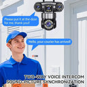 360 Degree Coverage Outdoor Camera for Home Use HD