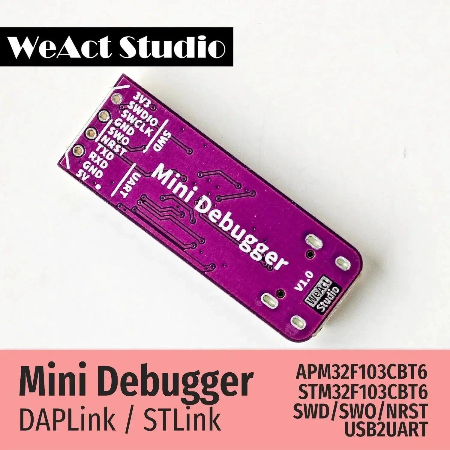 WeAct Mini Debugger Versatile Debugging Tool For STM32