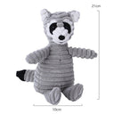 Plush Dog Toy Animals Corduroy Bite-Resistant Squeaky Toys
