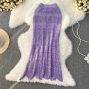 Boho Crochet Skirt for Women Elegant