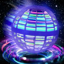 Flying Ball Kids Toy - Color Led Spinning Globe