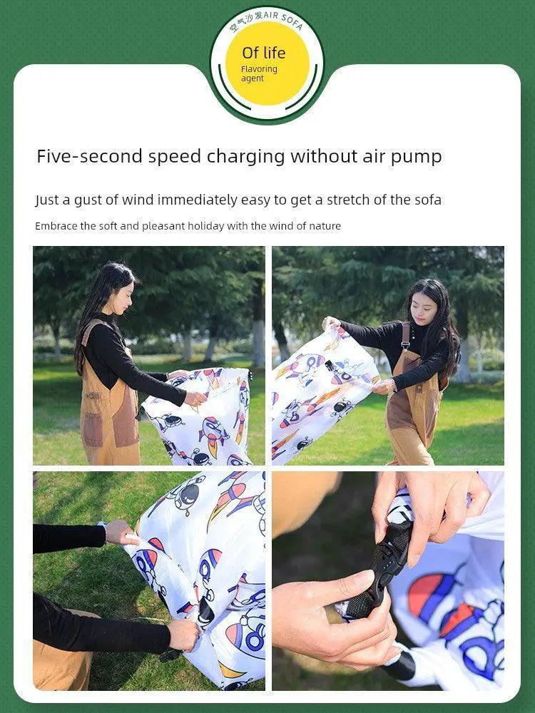 Outdoor Sofa Air Mattress Recliner Portable For Picnic Use