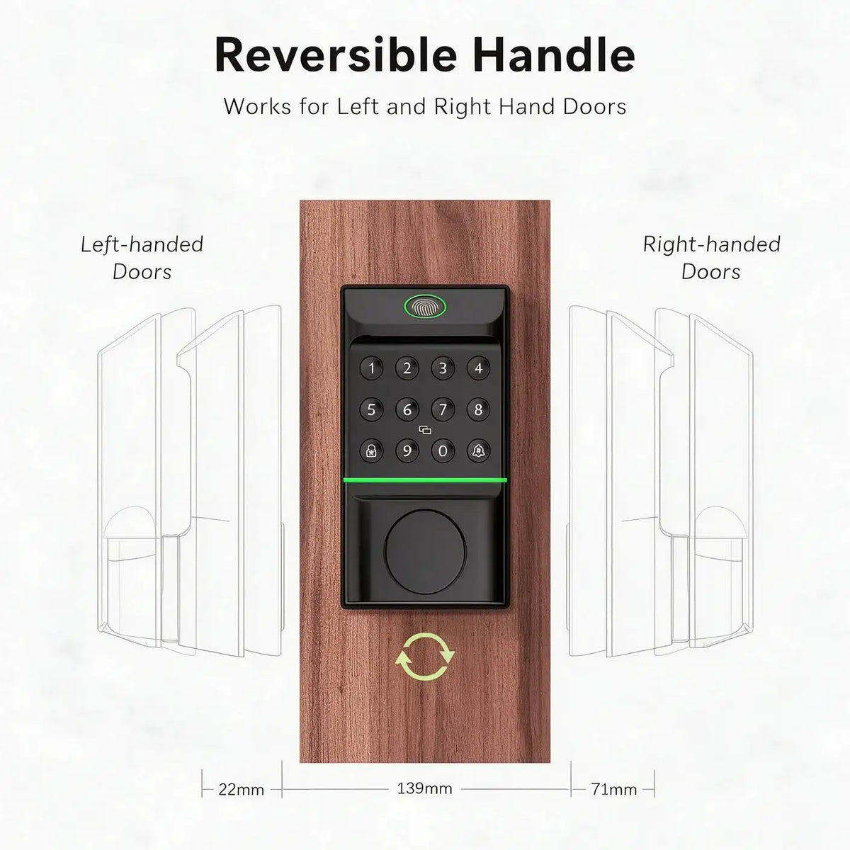 Keyless Smart Lock - Fast Touch Entry — product view 6