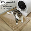 Double Layer Cat Litter Pad Waterproof Non Slip Easy Clean