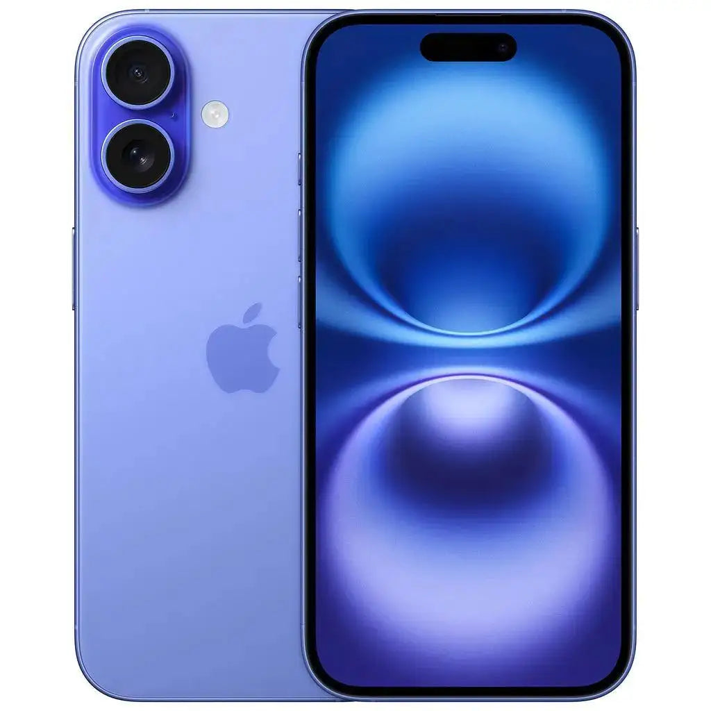 Apple iPhone 16 A3081 Unlocked Genuine Refurbished Smartphone,128GB/256GB/512GB,White‑Ultramarine‑Teal‑Pink‑Black,Grade 1‑4,With Charging Cable