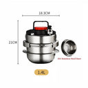 Compact Pressure Cooker for Easy Camping