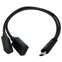 USB C Splitter Cable - Fast Dual Port Charging
