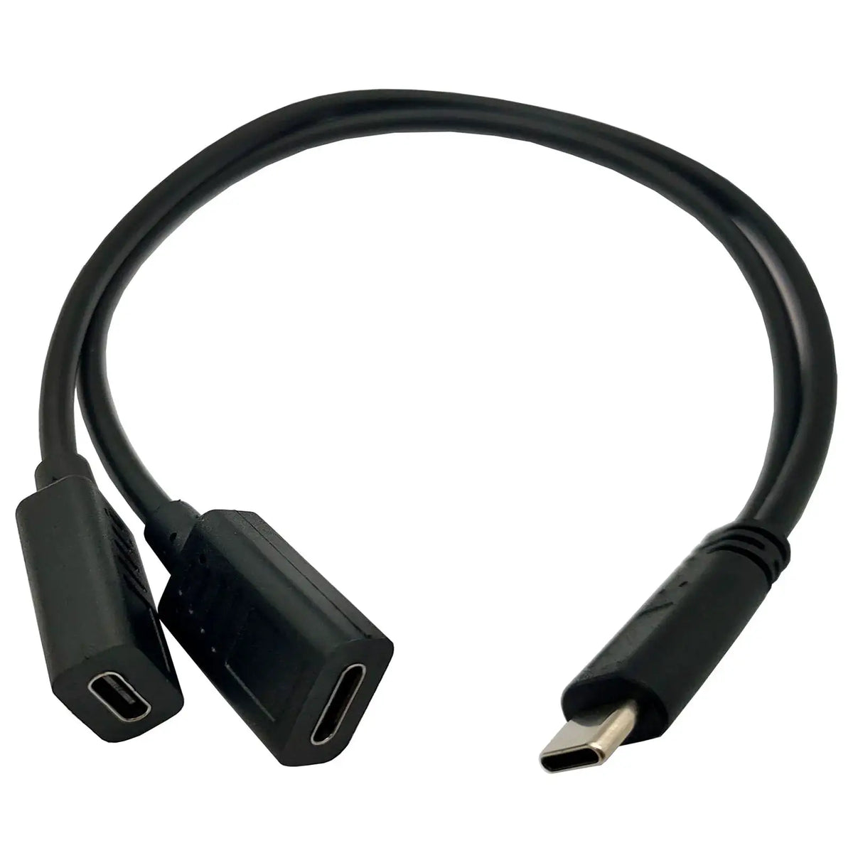 USB C Splitter Charge Cable USB Type C Male to Dual 2 USB Type C Female Splitter Y Charge Connector Cable Only for Charging Mac