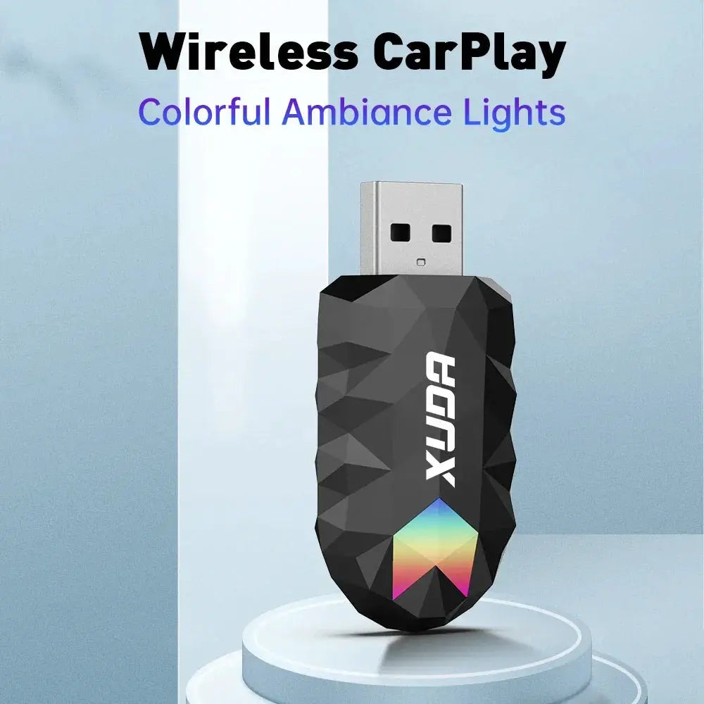 XUDA 2In1 Wireless CarPlay AI Mini Box Android Auto Upgrade