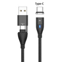 Magnetic Braided C Quick Charge