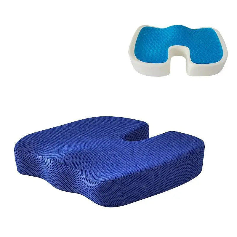 Ergonomic Gel and Memory Foam Seat Cushion for Office Chairs