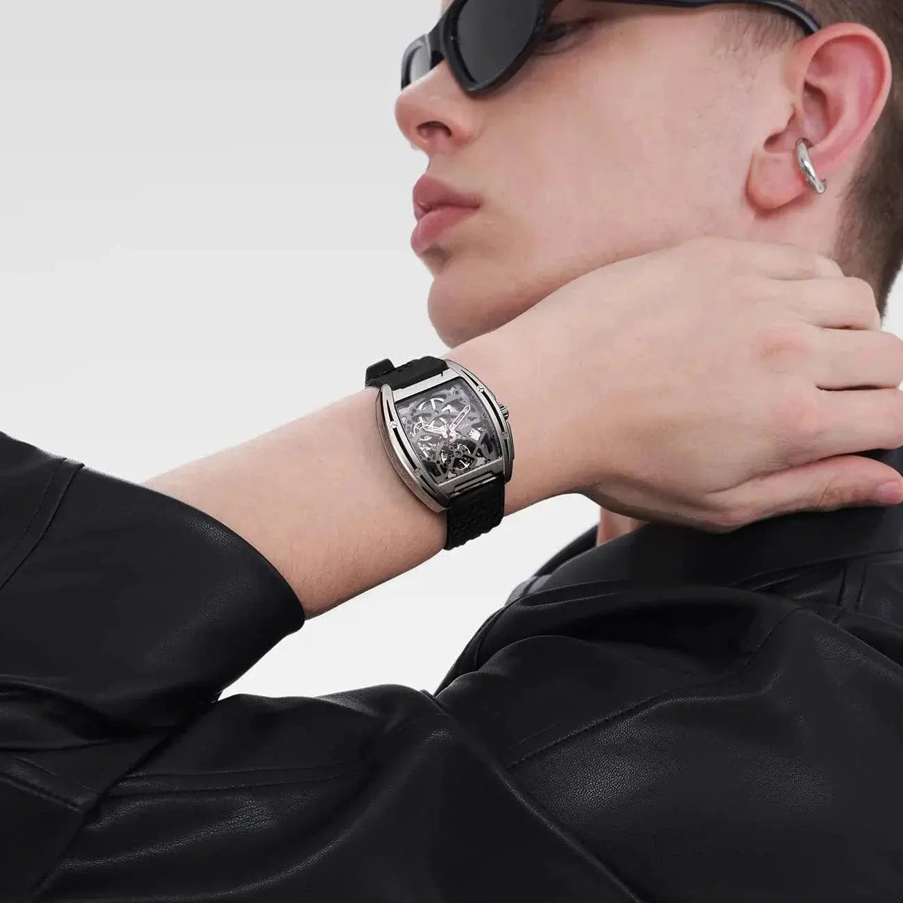 CIGA Design Z Series Titanium Skeleton Watch Luxury