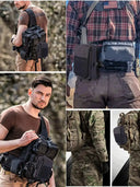 Durable EDC Waist Bag with Molle for Men