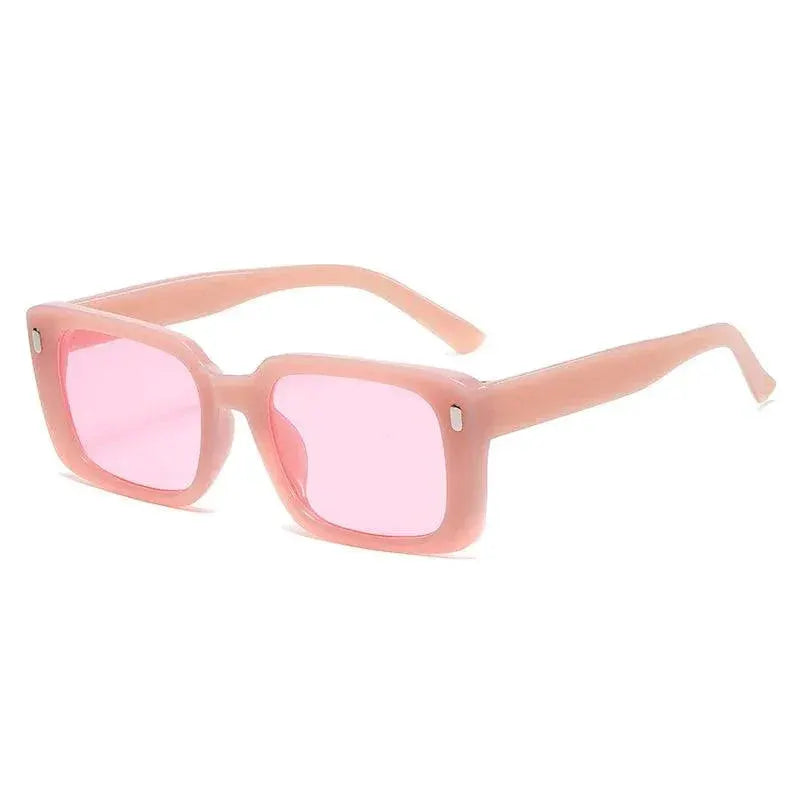 Retro Vintage Square Sunglasses For Women Designer Eyewear