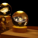 Crystal Ball Lamp With Galaxy Projection