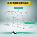 Galvanized Arch Tunnel Greenhouse