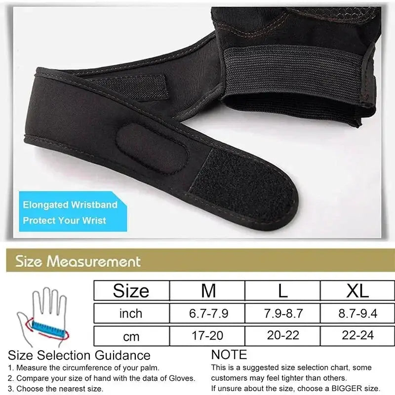 Gym Gloves For Men Women Fitness Weight Lifting Shockproof