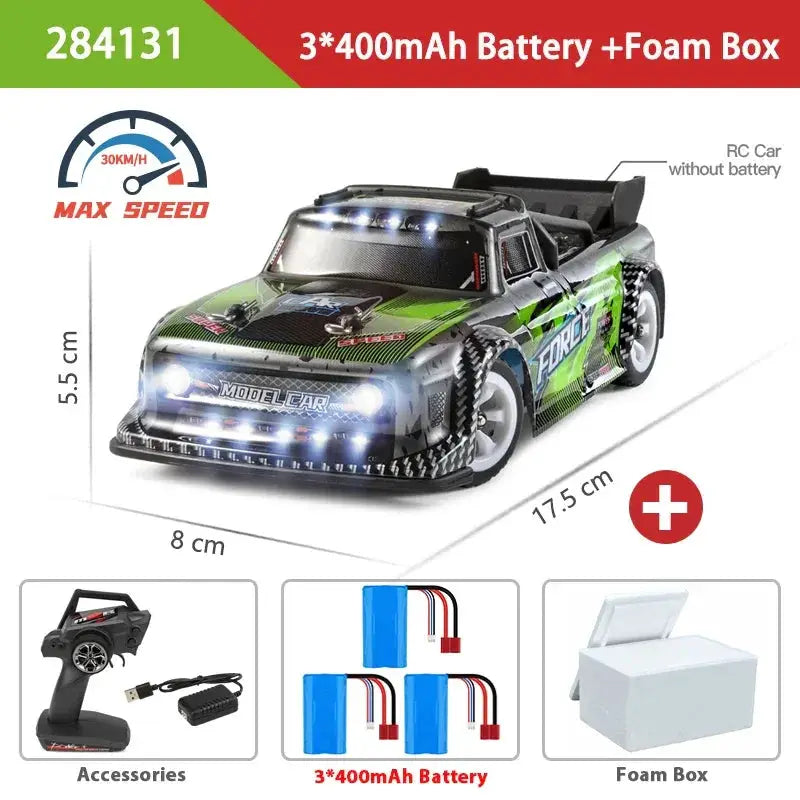 WLtoys 1:28 284131 284161 2.4G Racing Mini RC Car Pro