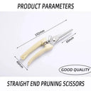 Precise Pruning Scissors for Florists