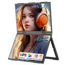 HGFRTEE 15.6 Foldable Portable Monitor