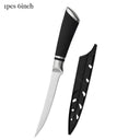 Professional Japanese Sashimi And Meat Cleaver Knife 14.7cm