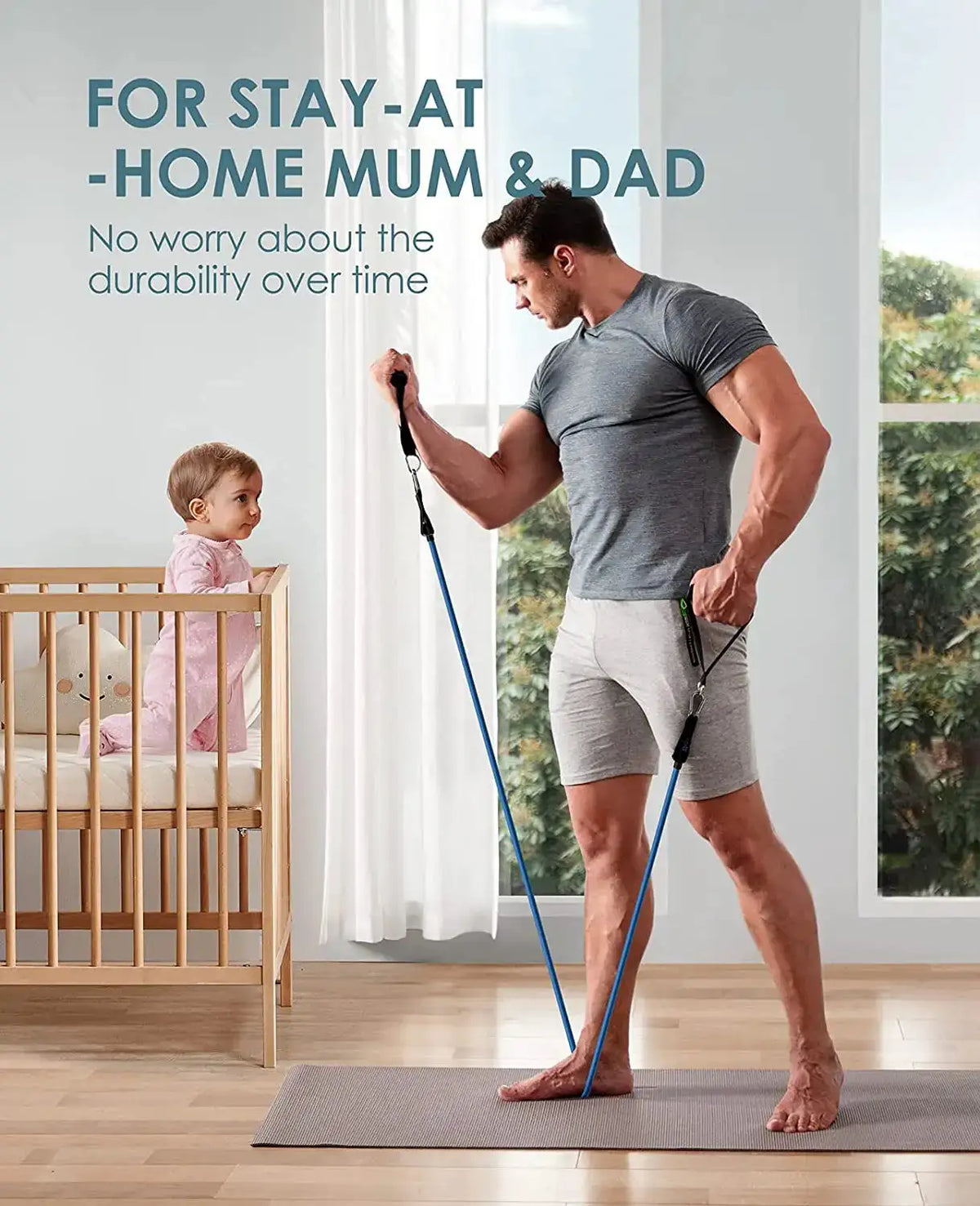 Ultimate Resistance Bands Set for Home Gym Use — product view 9