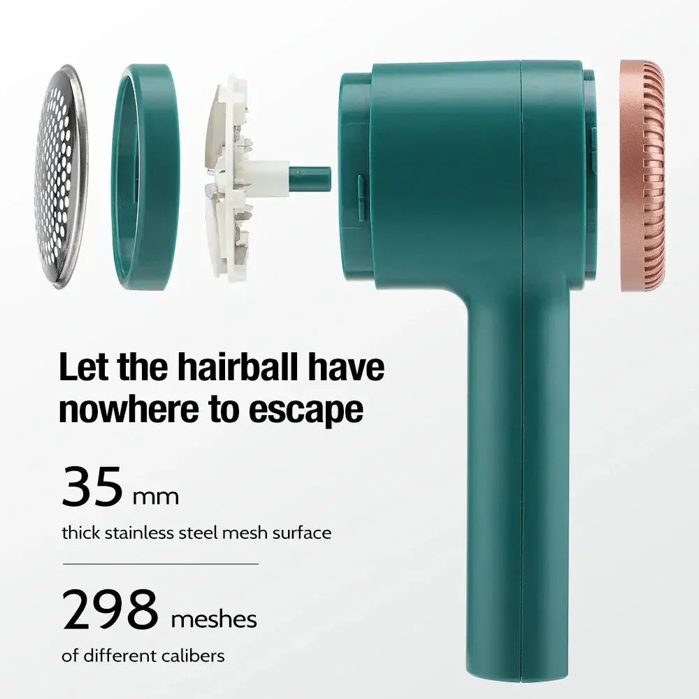 Three Levels Hair Ball Trimmer USB Charging Lint Remover