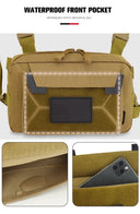 Fishing Chest Bag Men's Tactical Waterproof Molle Backpack