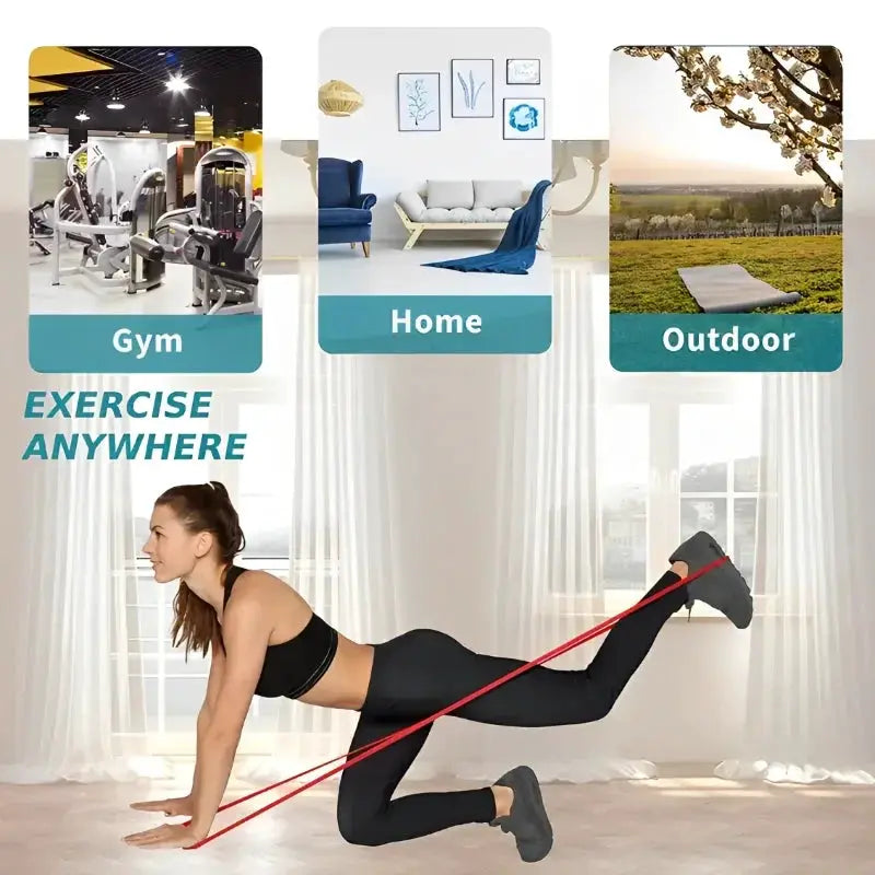 Heavy Duty Latex Resistance Bands For Strength Training