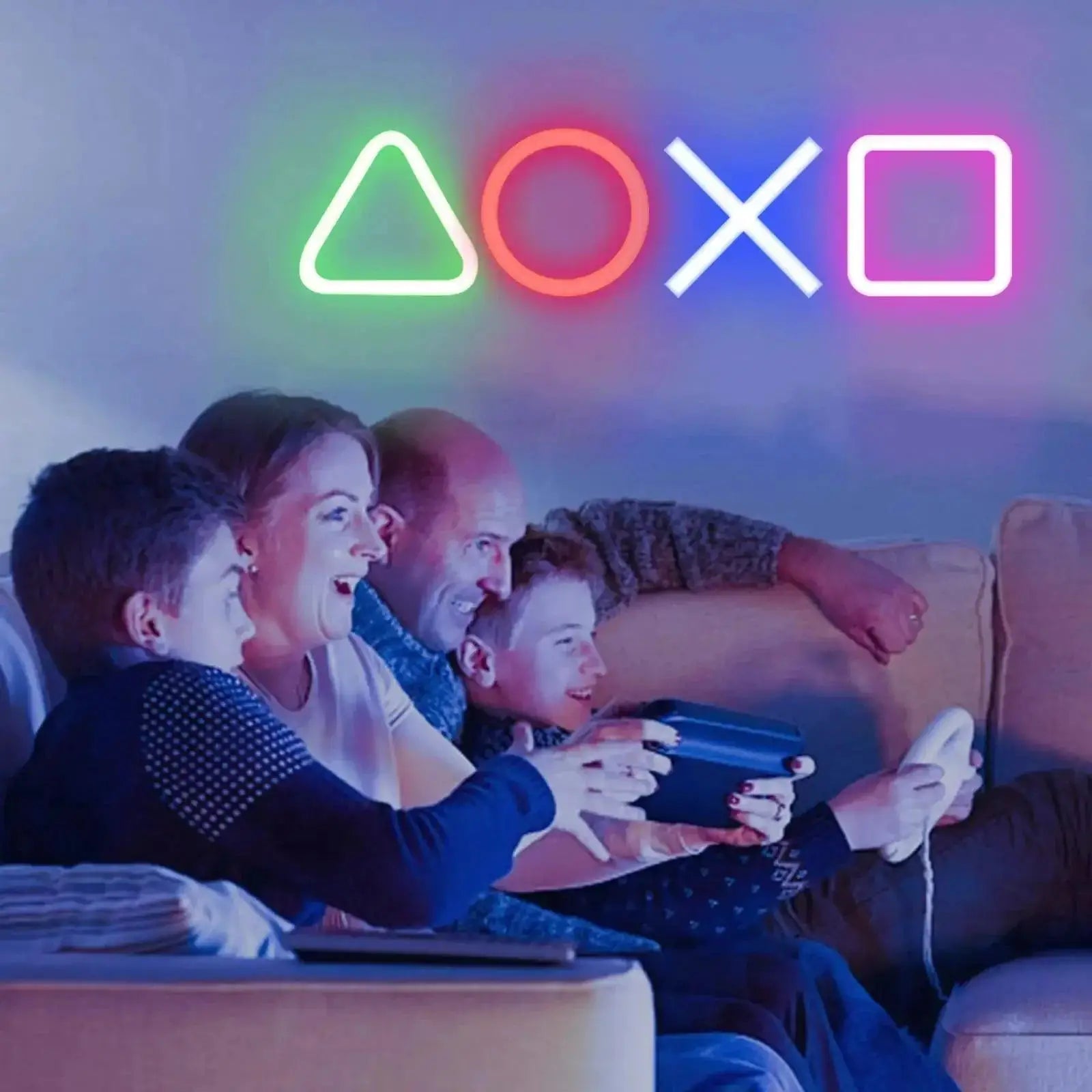Custom PS4 Game Icon Neon Sign Light for Modern Home Decor