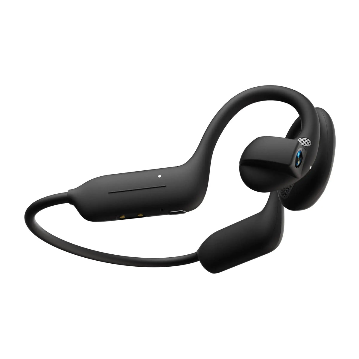 AI Camera Headphones 8MP HD Recording Smart AI Translation Ear Hanging Air Conduction Earphones Bluetooth Outdoor Cycling Record
